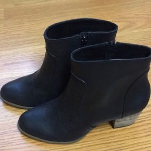 NEW Sole Society Romy Black Leather Boots- size 7